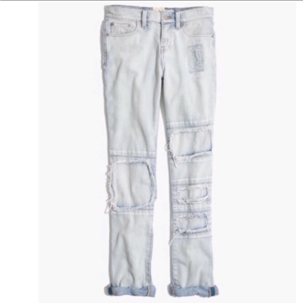 NWT Madewell Patchwork Boyjean 25
